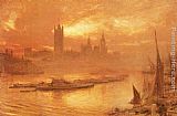 Albert Goodwin Wesminster painting